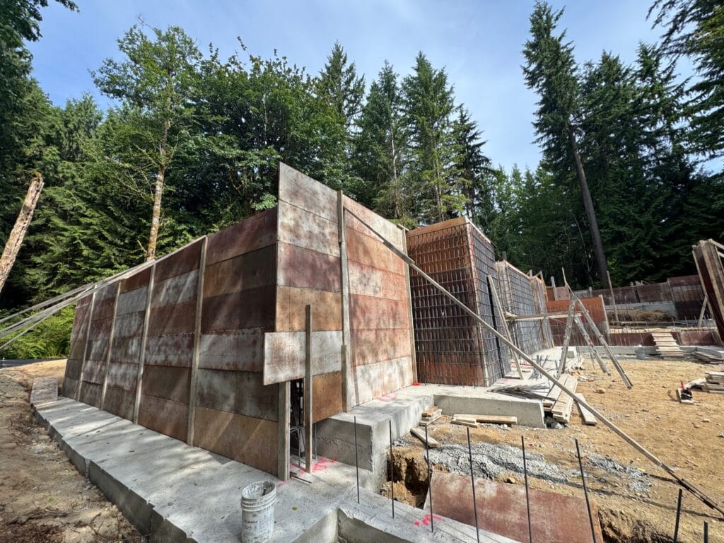 11. June 16 Rebar Wall Forms