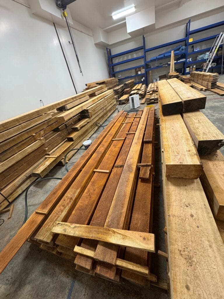 14. Lumber from the land