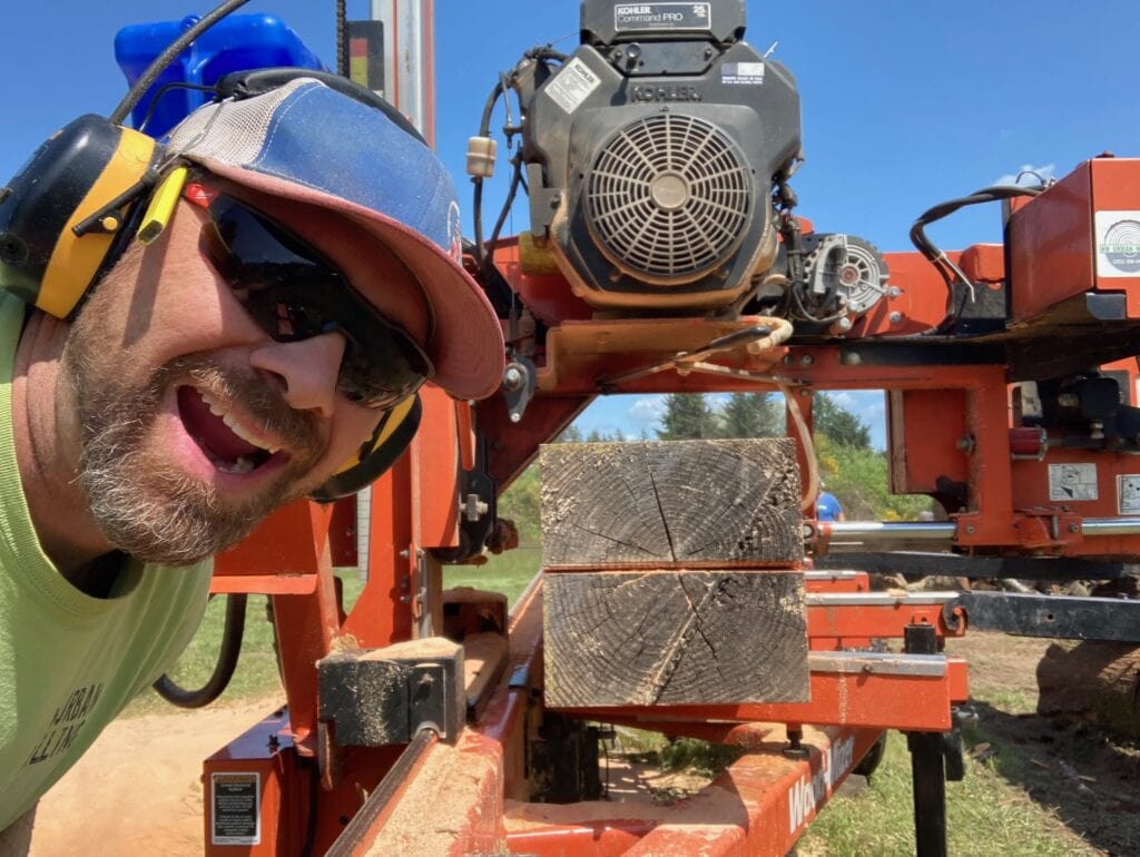 16. Lumber from the land
