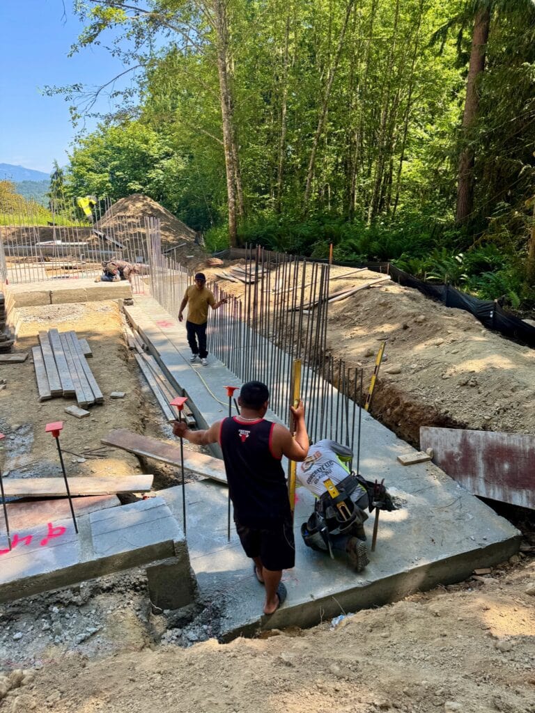 20. June 10 Pouring Concrete