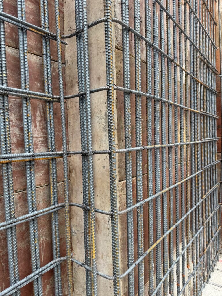 22. June 18 Rebar Wall Forms