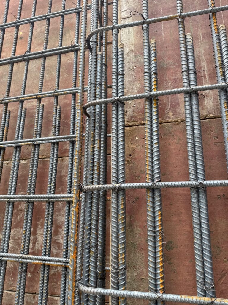 23. June 18 Rebar Wall Forms