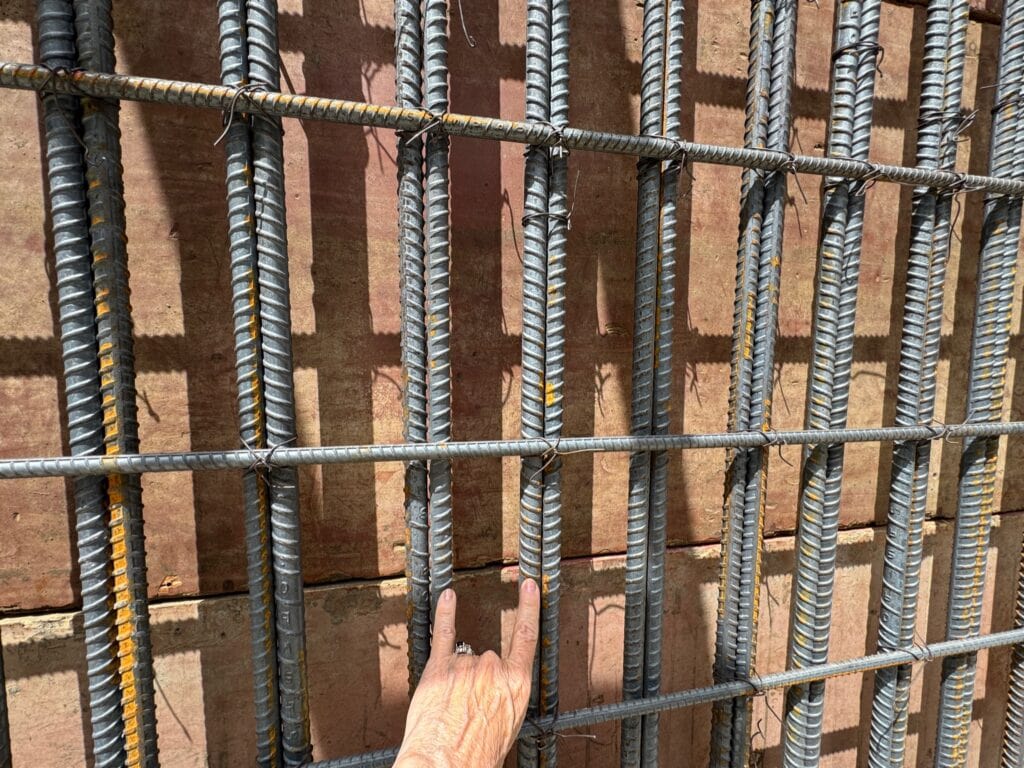 31. June 18 Rebar Wall Forms