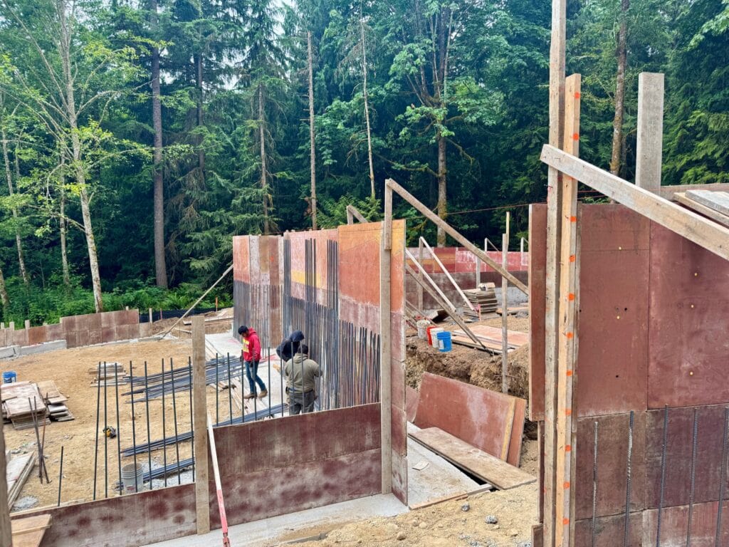 33. June 13 Pouring Concrete