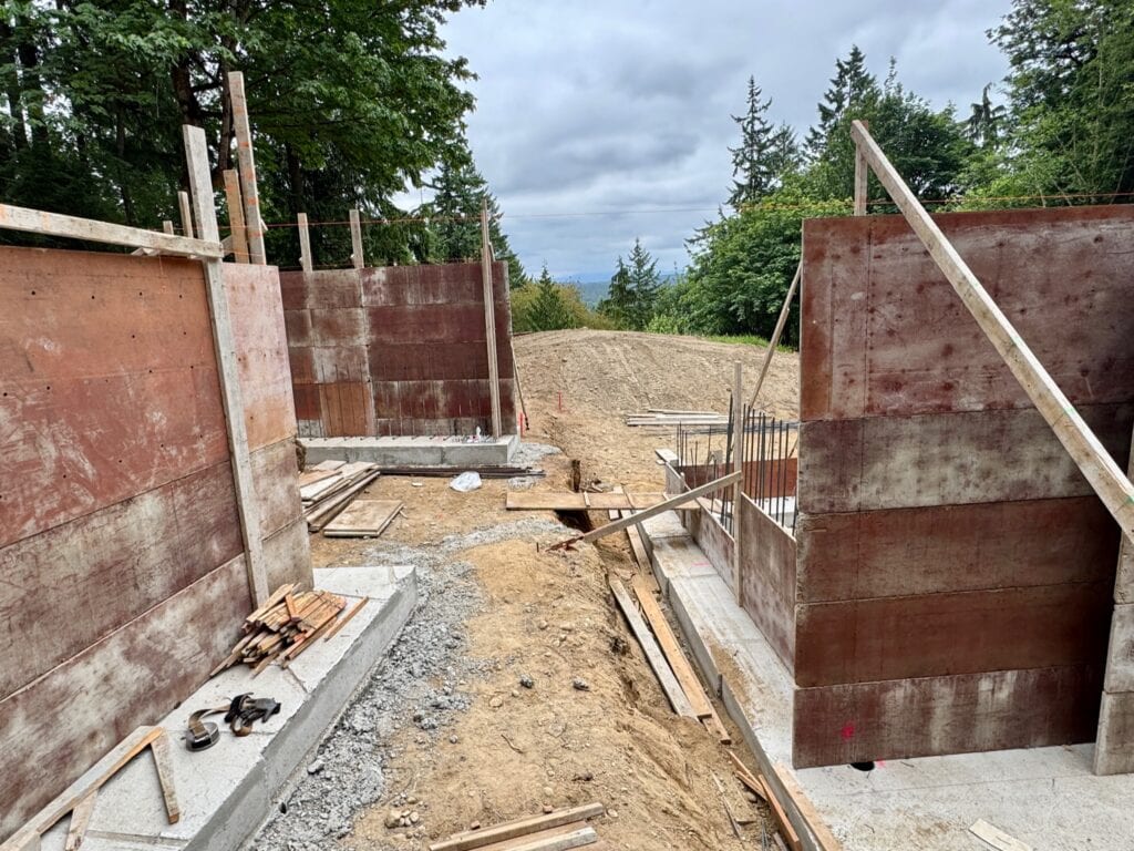 35. June 13 Pouring Concrete
