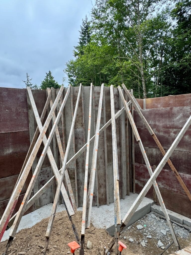 36. June 13 Pouring Concrete