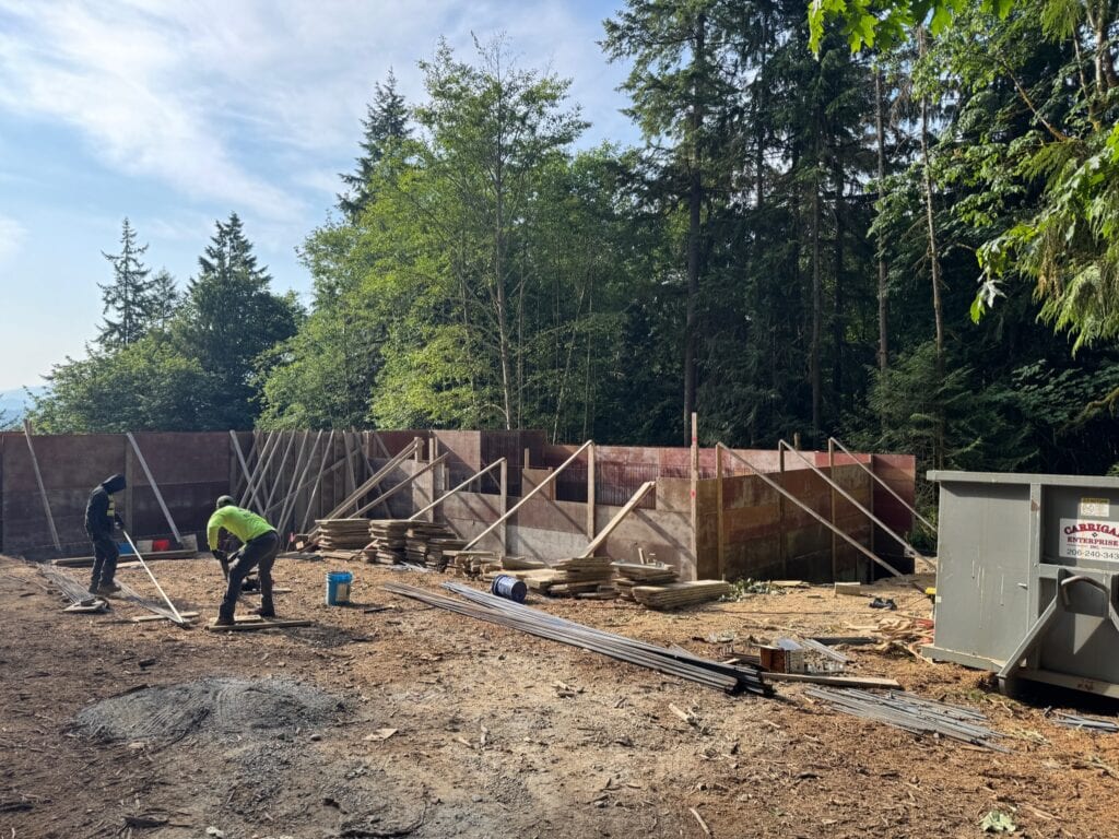 6. June 16 Rebar Wall Forms