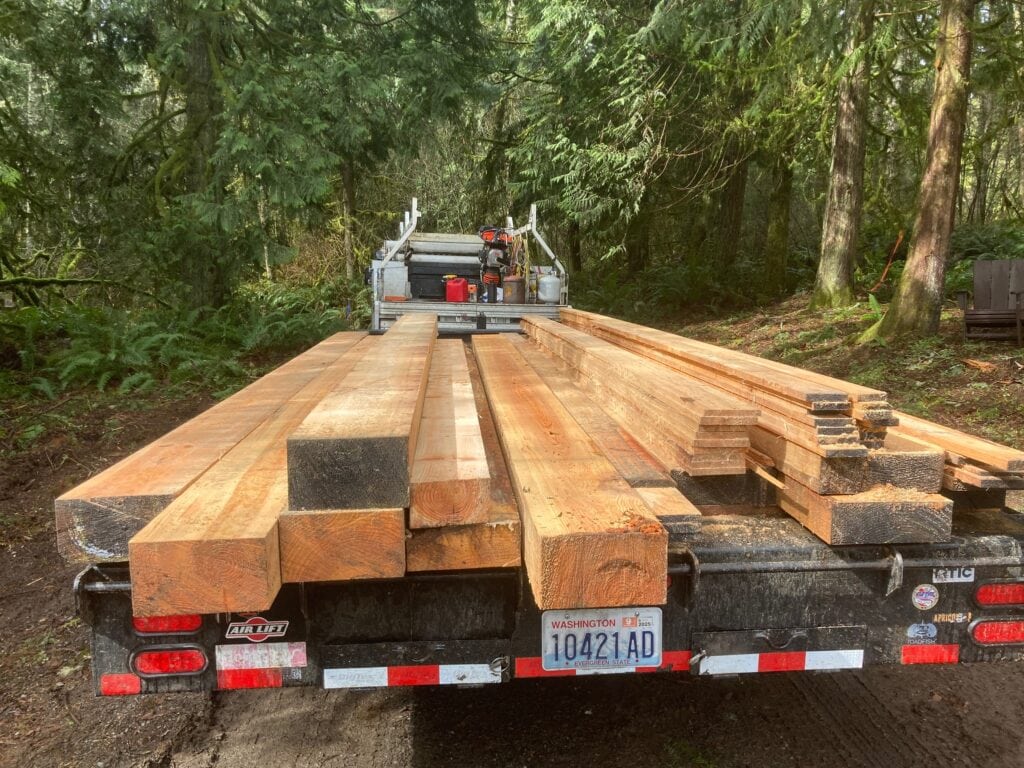 7. Lumber from the land