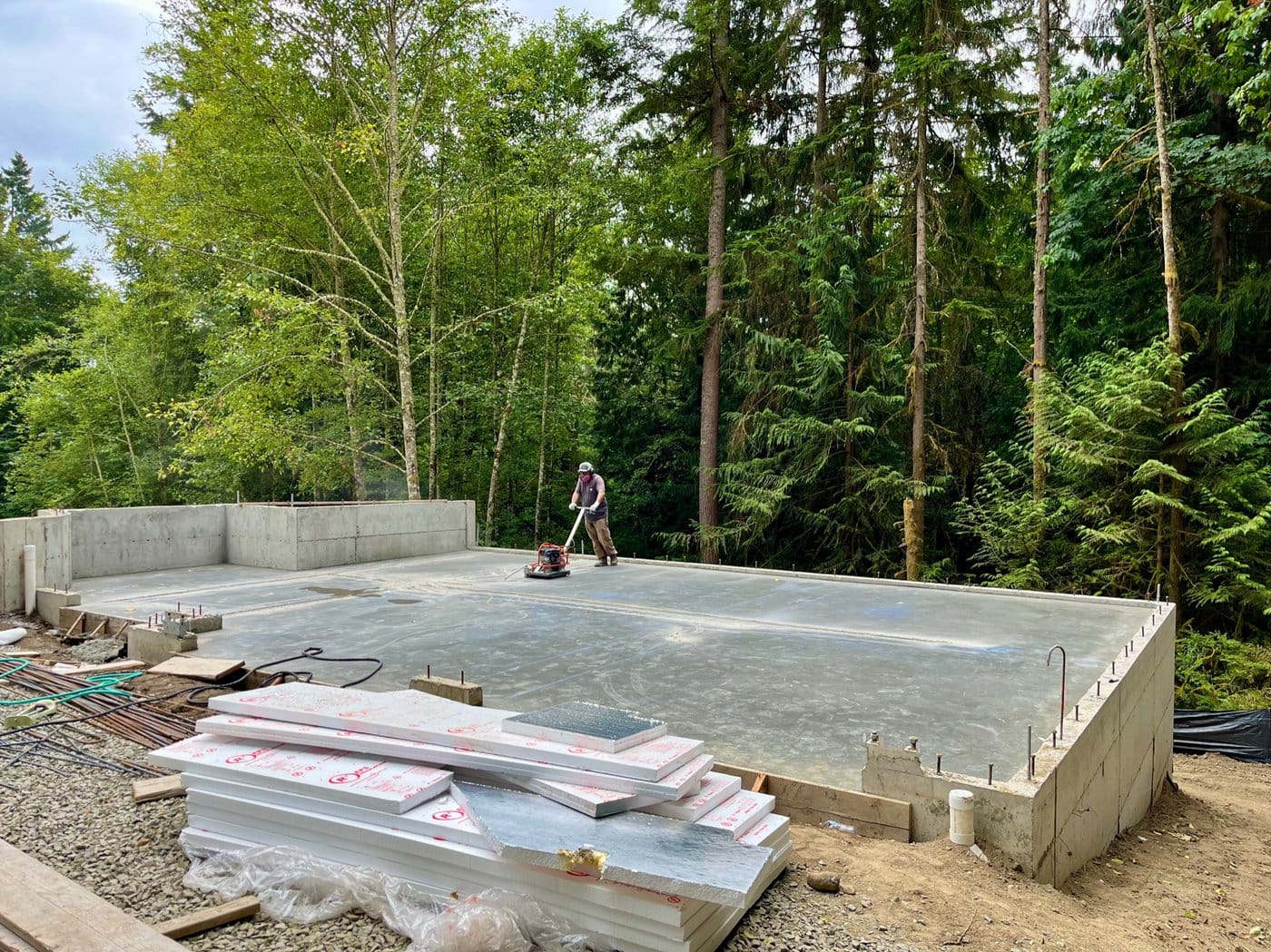 July 21-26 Framing starts!